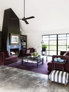 pintar chimenea en color oscuro