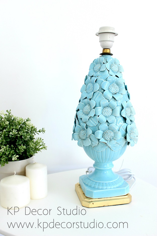 Lámpara ceramica de manises