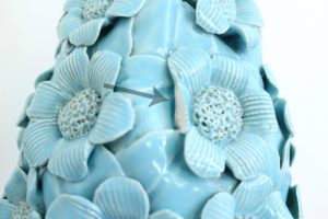 Lampara de ceramica manises