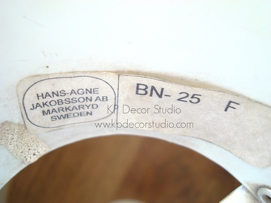 Lampara hans-agne Jakobsson pendant lamp suecia años 50