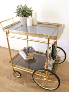 Carrito minibar vintage