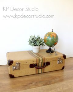 Maletas antiguas para decoración